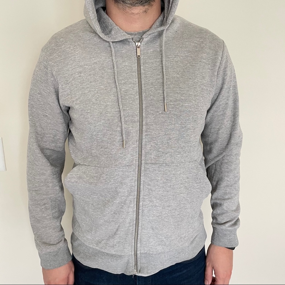 ZARA ZIP UP HOODIE L